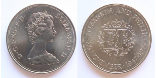 1/2 Crown Feriind Kiningrik (1922-) Cuivre/Nickel Elizabeth II (1926-2022)