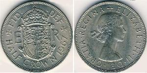 1/2 Crown Vereinigtes Königreich (1922-) Kupfer/Nickel Elizabeth II (1926-2022)