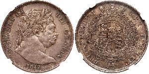 1/2 Crown Reino Unido de Gran Bretaña e Irlanda (1801-1922) Plata Jorge III (1738-1820)