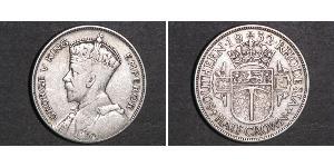 1/2 Crown Southern Rhodesia (1923-1980) Plata Jorge V (1865-1936)