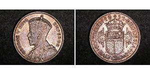 1/2 Crown Southern Rhodesia (1923-1980) Plata Jorge V (1865-1936)