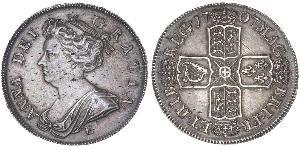 1/2 Crown Königreich Großbritannien (1707-1801) Silber Anne (Großbritannien)(1665-1714)