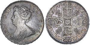 1/2 Crown Königreich Großbritannien (1707-1801) Silber Anne (Großbritannien)(1665-1714)