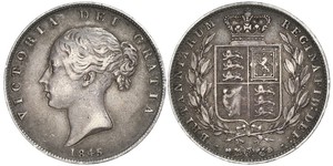 1/2 Crown Vereinigtes Königreich von Großbritannien und Irland (1801-1922) Silber Victoria (1819 - 1901)