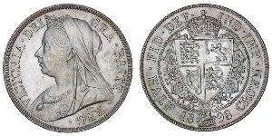 1/2 Crown Vereinigtes Königreich von Großbritannien und Irland (1801-1922) Silber Victoria (1819 - 1901)