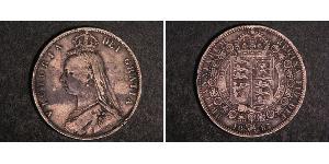 1/2 Crown Vereinigtes Königreich von Großbritannien und Irland (1801-1922) Silber Victoria (1819 - 1901)