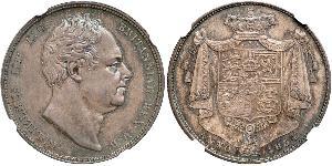 1/2 Crown Vereinigtes Königreich von Großbritannien und Irland (1801-1922) Silber Wilhelm IV (1765-1837)