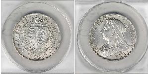 1/2 Crown Vereinigtes Königreich von Großbritannien und Irland (1801-1922) Silber Victoria (1819 - 1901)