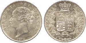 1/2 Crown Vereinigtes Königreich von Großbritannien und Irland (1801-1922) Silber Victoria (1819 - 1901)