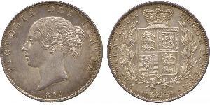 1/2 Crown Vereinigtes Königreich von Großbritannien und Irland (1801-1922) Silber Victoria (1819 - 1901)