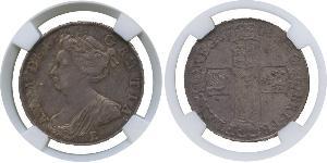 1/2 Crown Kingdom of Great Britain (1707-1801) Silver Anne, Queen of Great Britain (1665-1714)