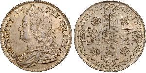 1/2 Crown Kingdom of Great Britain (1707-1801) Silver George II (1683-1760)
