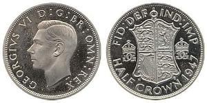 1/2 Crown United Kingdom (1922-) Silver George VI (1895-1952)