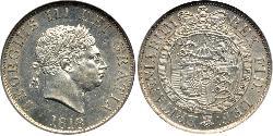 1/2 Crown United Kingdom of Great Britain and Ireland (1801-1922) Silver George III (1738-1820)