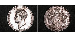 1/2 Crown United Kingdom of Great Britain and Ireland (1801-1922) Silver George IV (1762-1830)