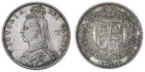 1/2 Crown United Kingdom of Great Britain and Ireland (1801-1922) Silver Victoria (1819 - 1901)