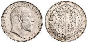 1/2 Crown United Kingdom of Great Britain and Ireland (1801-1922) Silver Edward VII (1841-1910)