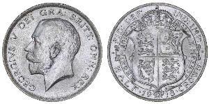 1/2 Crown United Kingdom of Great Britain and Ireland (1801-1922) Silver George V of the United Kingdom (1865-1936)