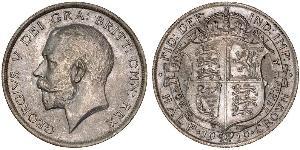 1/2 Crown United Kingdom of Great Britain and Ireland (1801-1922) Silver George V of the United Kingdom (1865-1936)