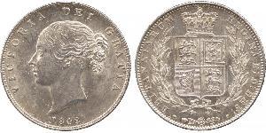 1/2 Crown United Kingdom of Great Britain and Ireland (1801-1922) Silver Victoria (1819 - 1901)