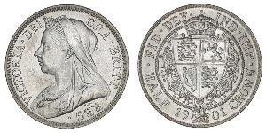 1/2 Crown United Kingdom of Great Britain and Ireland (1801-1922) Silver Victoria (1819 - 1901)