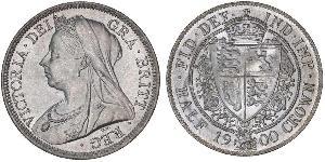 1/2 Crown United Kingdom of Great Britain and Ireland (1801-1922) Silver Victoria (1819 - 1901)