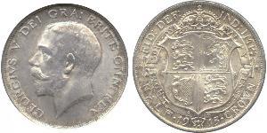 1/2 Crown United Kingdom of Great Britain and Ireland (1801-1922) Silver George V of the United Kingdom (1865-1936)