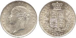 1/2 Crown United Kingdom of Great Britain and Ireland (1801-1922) Silver Victoria (1819 - 1901)