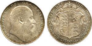 1/2 Crown United Kingdom of Great Britain and Ireland (1801-1922) Silver Edward VII (1841-1910)