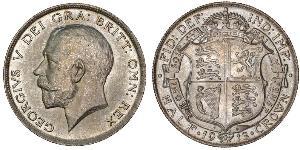 1/2 Crown United Kingdom of Great Britain and Ireland (1801-1922) Silver George V of the United Kingdom (1865-1936)