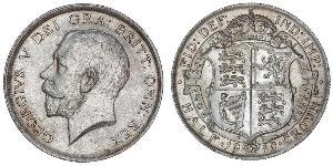 1/2 Crown United Kingdom of Great Britain and Ireland (1801-1922) Silver George V of the United Kingdom (1865-1936)