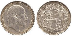 1/2 Crown United Kingdom of Great Britain and Ireland (1801-1922) Silver Edward VII (1841-1910)