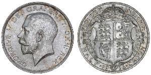 1/2 Crown United Kingdom of Great Britain and Ireland (1801-1922) Silver George V of the United Kingdom (1865-1936)