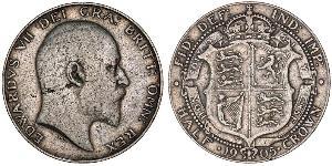 1/2 Crown United Kingdom of Great Britain and Ireland (1801-1922) Silver Edward VII (1841-1910)