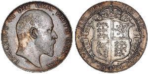 1/2 Crown United Kingdom of Great Britain and Ireland (1801-1922) Silver Edward VII (1841-1910)