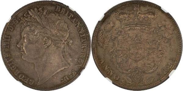 1/2 Crown United Kingdom of Great Britain and Ireland (1801-1922) Silver George IV (1762-1830)