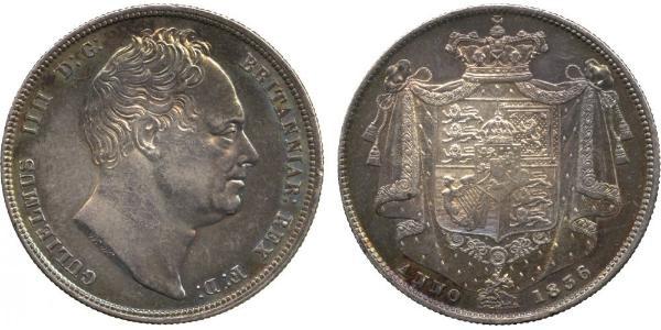 1/2 Crown United Kingdom of Great Britain and Ireland (1801-1922) Silver William IV (1765-1837)