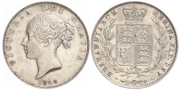 1/2 Crown United Kingdom of Great Britain and Ireland (1801-1922) Silver Victoria (1819 - 1901)