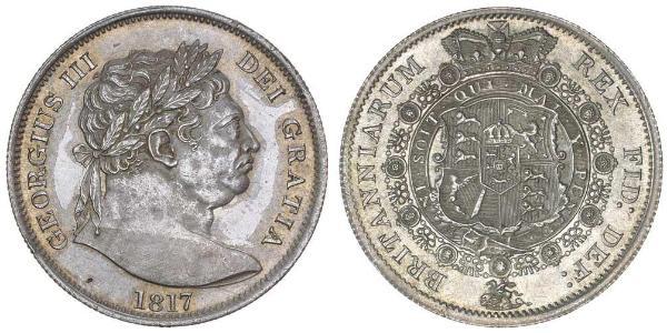 1/2 Crown United Kingdom of Great Britain and Ireland (1801-1922) Silver George III (1738-1820)