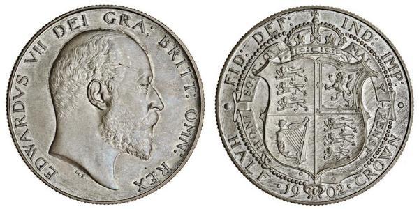 1/2 Crown United Kingdom of Great Britain and Ireland (1801-1922) Silver Edward VII (1841-1910)