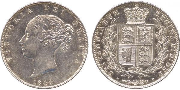 1/2 Crown United Kingdom of Great Britain and Ireland (1801-1922) Silver Victoria (1819 - 1901)