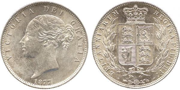 1/2 Crown United Kingdom of Great Britain and Ireland (1801-1922) Silver Victoria (1819 - 1901)