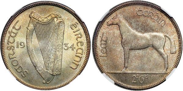 1/2 Crown Ireland (1922 - )  