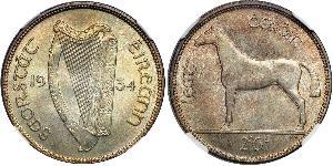 1/2 Crown Irland (1922 - )  