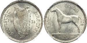 1/2 Crown Irland (1922 - )  