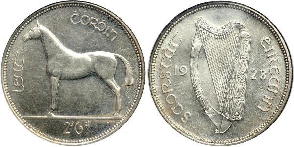1/2 Crown Irland (1922 - )  