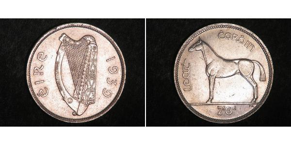 1/2 Crown Irland (1922 - )  