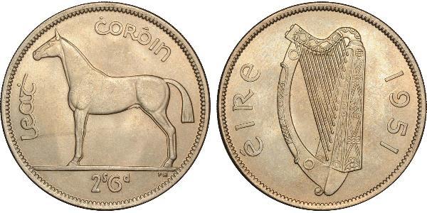 1/2 Crown Irland (1922 - )  