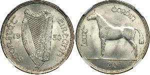 1/2 Crown Irlanda (1922 - )  