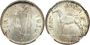 1/2 Crown Irlanda (1922 - )  